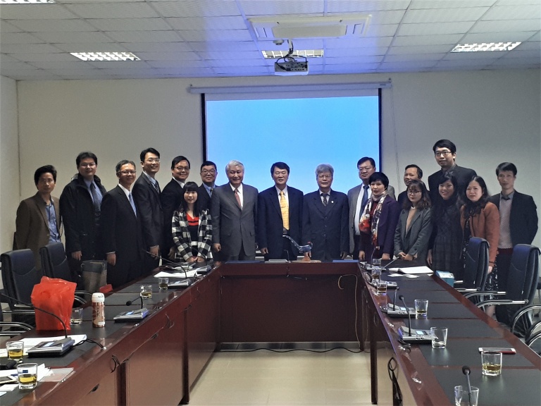 Lễ ký kết biên bản ghi nhớ giữa Cục bảo tồn Đất và Nước Đài Loan, Trung Quốc với Viện Khoa học Địa chất và Khoáng sản Việt Nam