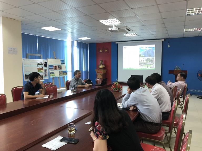 Hợp tác giữa Viện Khoa học Địa chất và Khoáng sản và trường Đại học Dầu khí Việt Nam