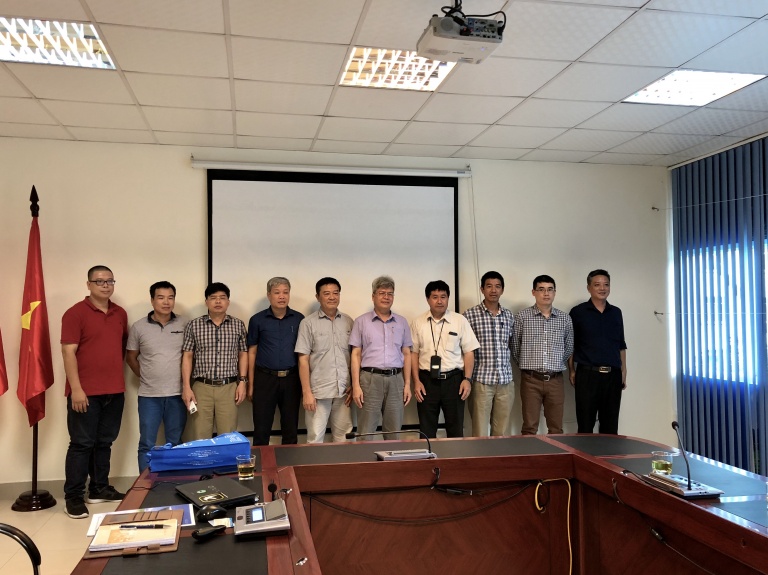 Viện Khoa học Địa chất và Khoáng sản tiếp đón đại diện Công ty Cổ phần Địa chất Kawasaki Nhật Bản và Công ty TNHH Tư vấn xây dựng Nhật Việt