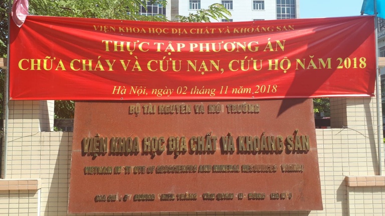 Thực tập phương án chữa cháy và cứu nạn, cứu hộ năm 2018