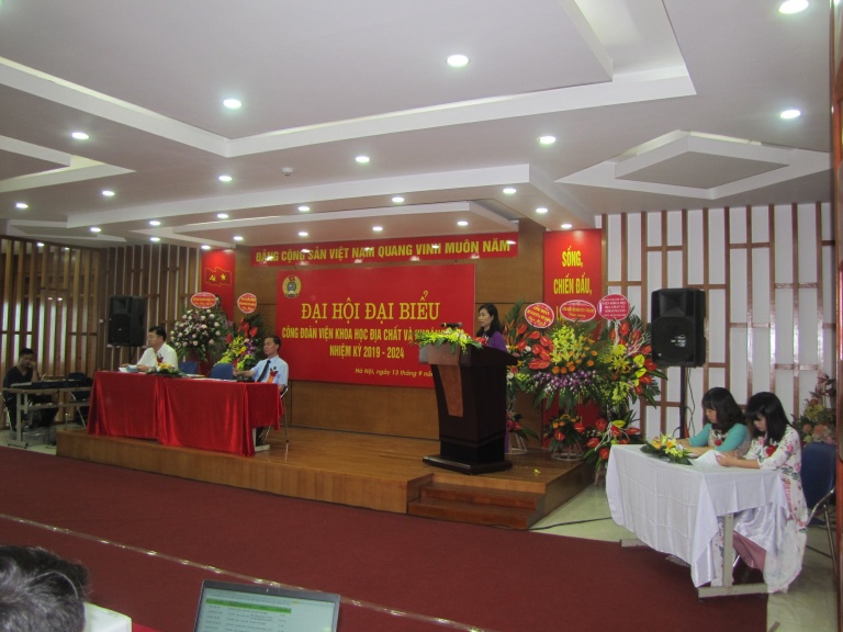 Đại hội Công đoàn Viện Khoa học Địa chất và Khoáng sản nhiệm kỳ 2019 – 2024