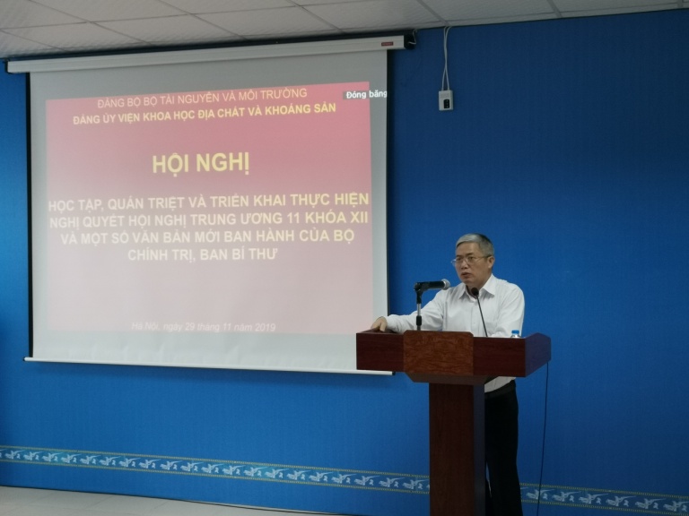 Hội nghị học tập, quán triệt và triển khai Nghị quyết HNTW 11 khóa XII và một số văn bản mới ban hành của Bộ Chính trị, Ban Bí thư