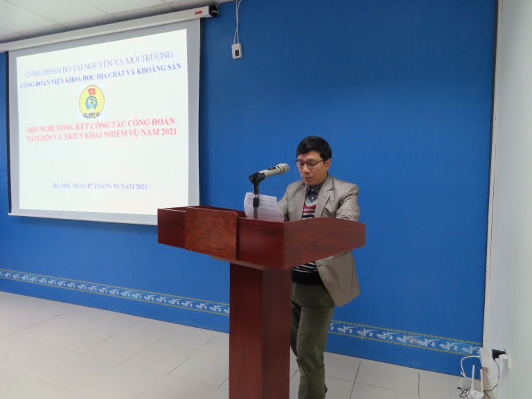 Hội nghị tổng kết công tác công đoàn năm 2020 và triển khai nhiệm vụ năm 2021