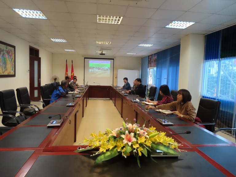 Viện Khoa học Địa chất và Khoáng sản làm việc với Viện Khoa học Địa chất và Tài nguyên nước (BGR)