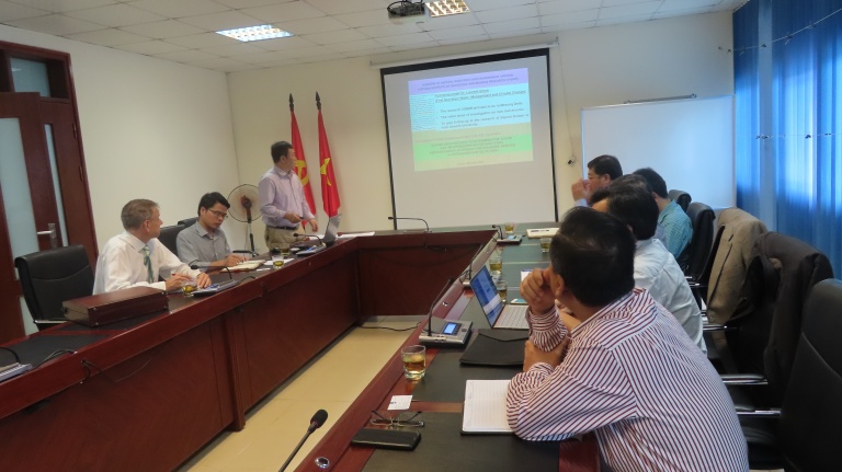 Viện Khoa học Địa chất và Khoáng sản làm việc với Bí thư thứ nhất Đại sứ quán Hà Lan