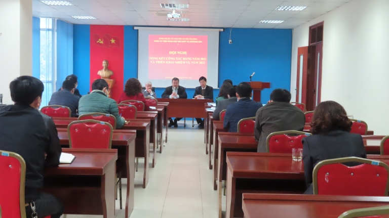 Hội  nghị tổng kết công tác Đảng năm 2021 và triển khai nhiệm vụ năm 2022