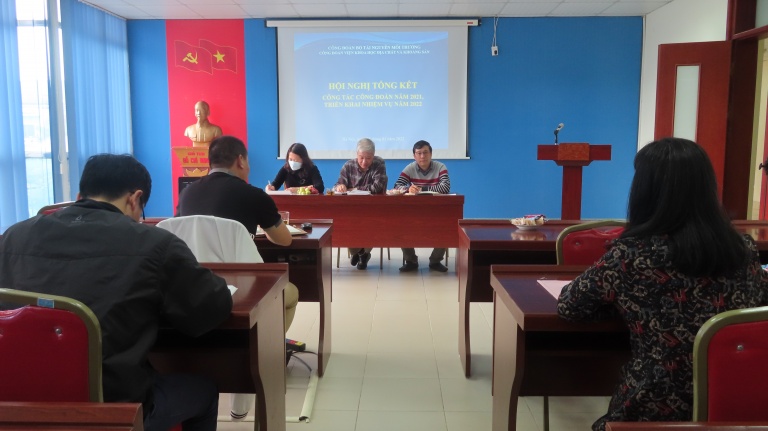 Hội nghị tổng kết công tác công đoàn năm 2021 và triển khai nhiệm vụ năm 2022