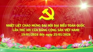 Viện Khoa học Địa chất và Khoáng sản chào mừng Đại hội Đại biểu toàn quốc lần thứ XIV của Đảng Cộng sản Việt Nam
