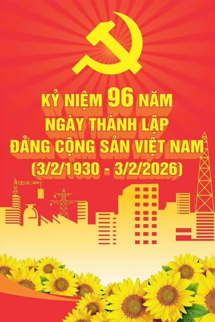 Kỷ niệm 96 năm ngày thành lập Đảng cộng sản Việt Nam